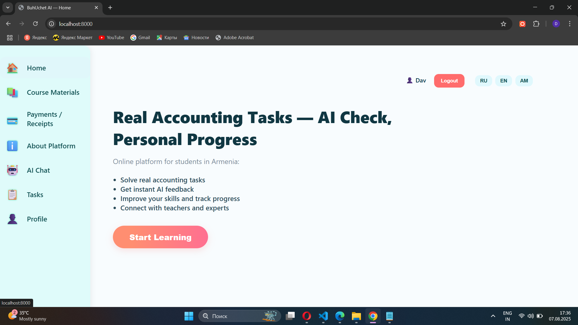 BuhUchet AI — Multilingual Accounting Tasks